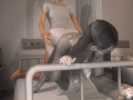 [3D/NTR/VAM] 牛頭人愛好者：赵雪妍-医院探望NTR前+后篇 巨乳模特女友在男友病床前被爆肏中出