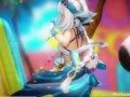 【MMD】原神 玛尼拉裸舞（染上你的颜色）（约3分半）