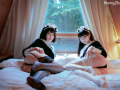 面饼仙儿&半半子 - 女仆姐妹 [74P-206M 百度网盘]